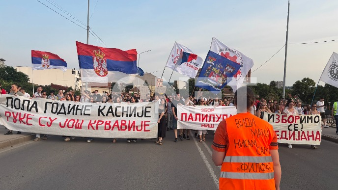 Danas protest u Nišu